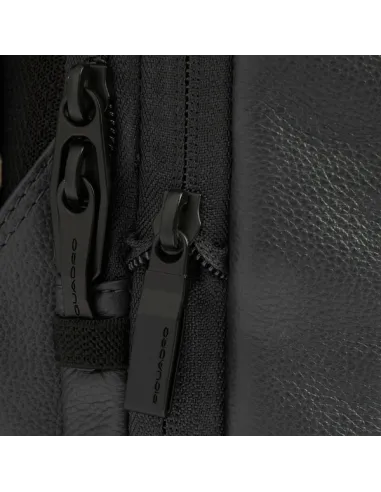 Piquadro Russel expandable leather...