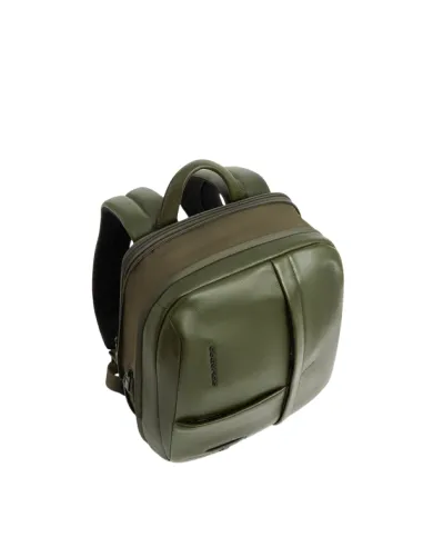 Piquadro Russel expandable leather...