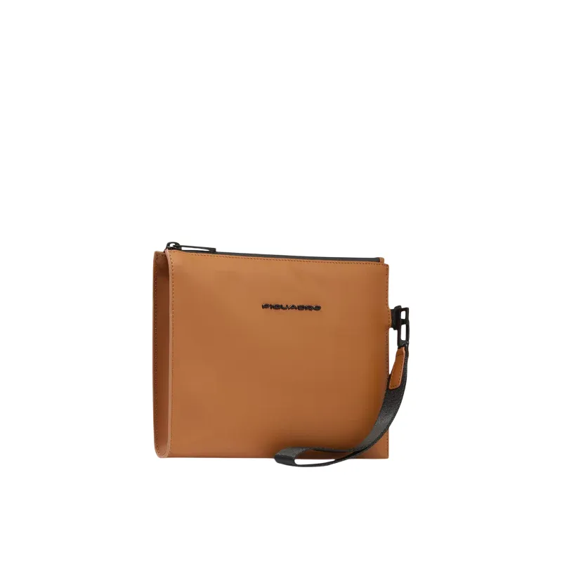 Piquadro Corner Kleine Flache Tasche Wasserdicht, orange 2