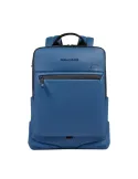 Zaino porta PC da 14 impermeabile Piquadro C2OW, steel blue