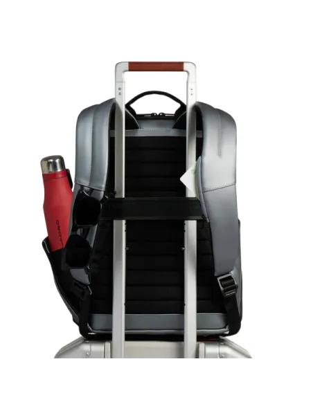 Piquadro C2OW 15.6" computer backpack, silver