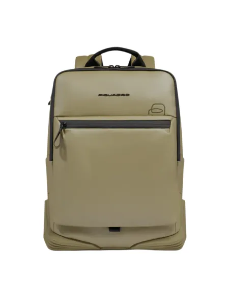 Piquadro C2OW 15.6" computer backpack, Khaki