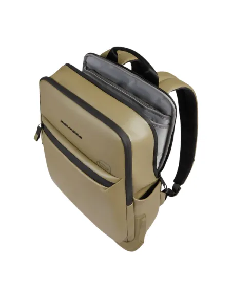 Piquadro C2OW 15.6" computer backpack, Khaki