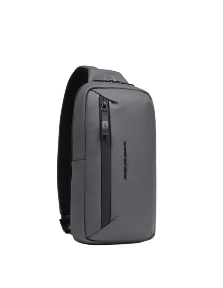 Piquadro C2OW mono sling bag/backpack, grey