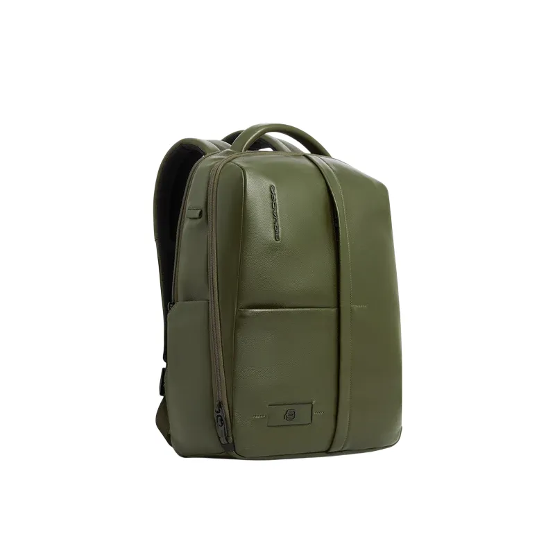 Piquadro Russel Small Leather Backpack Laptop & iPad... 2