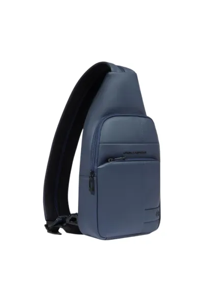 Piquadro Wollem waterproof sling backpack, blue