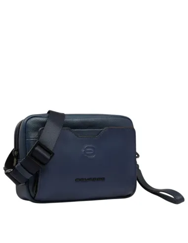 Piquadro Ael mens leather pouch with...