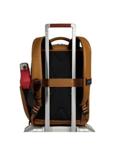 Zaino da viaggio in pelle porta pc da...