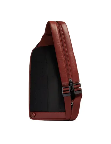 Piquadro Solm leather sling bag...