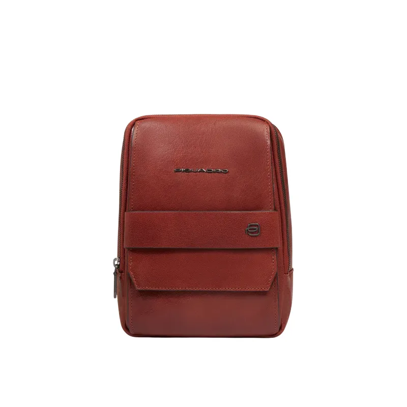 Piquadro Solm Herren iPad Mini Umhaengetasche aus Leder,...