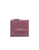 The Bridge Lucrezia small women's leather wallet, orchid