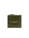 The Bridge Lucrezia small women's leather wallet, marjoram