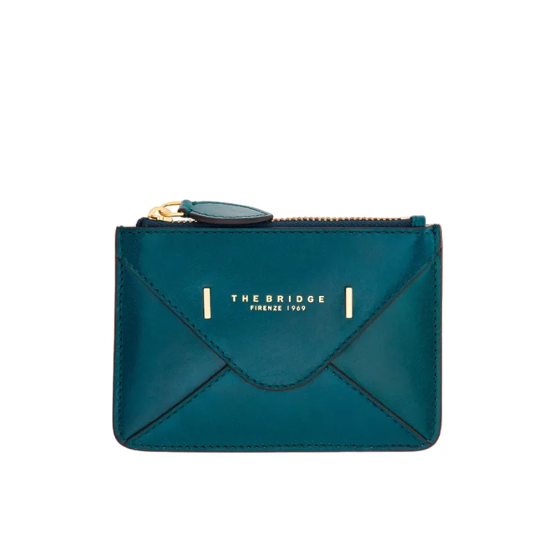 The Bridge Frida slim women's leather card and document...