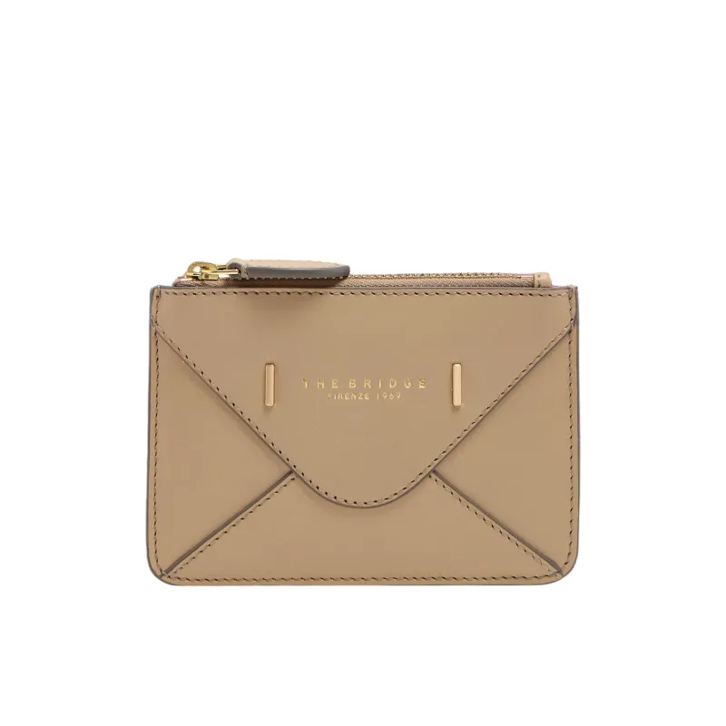 The Bridge Frida slim women's leather card and document...