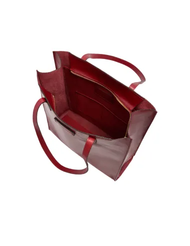 The Bridge Mirra leather shopping bag...