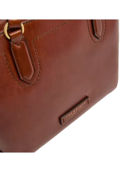 The Bridge Larissa women's leather handbag, brown