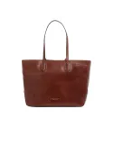The Bridge Larissa Damen Leder Shopper, braun