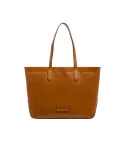 The Bridge Larissa Damen Leder Shopper, cognac