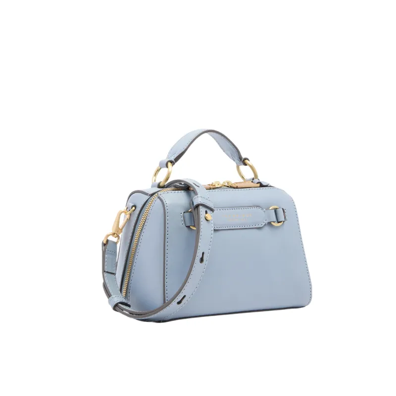 The Bridge Laura Mini Leder Tasche, Hellblau 2