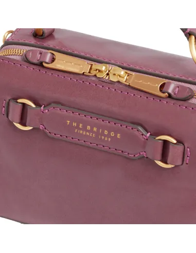The Bridge Laura mini leather bag,...