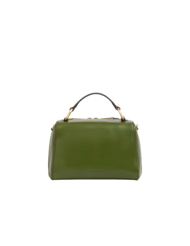 The Bridge Laura mini leather bag, green