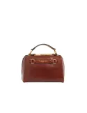 The Bridge Laura mini leather bag, brown