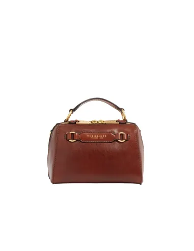 The Bridge Laura mini leather bag, brown