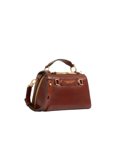 The Bridge Laura mini leather bag, brown