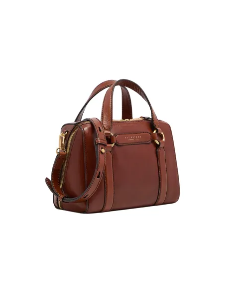 The Bridge Laura medium leather handbag, brown