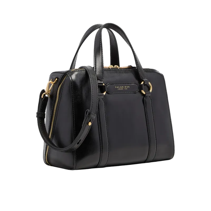Borsa a mano grande The Bridge Laura, nera 2