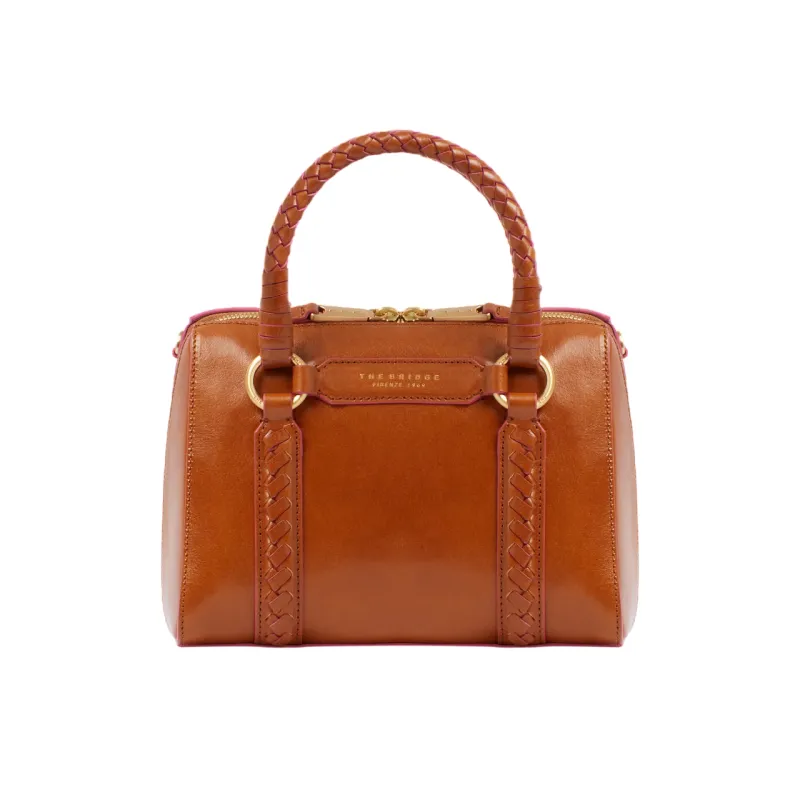 Borsa donna The Bridge Laura Wow, cognac