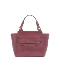 The Bridge Lucrezia small leather handbag, orchid