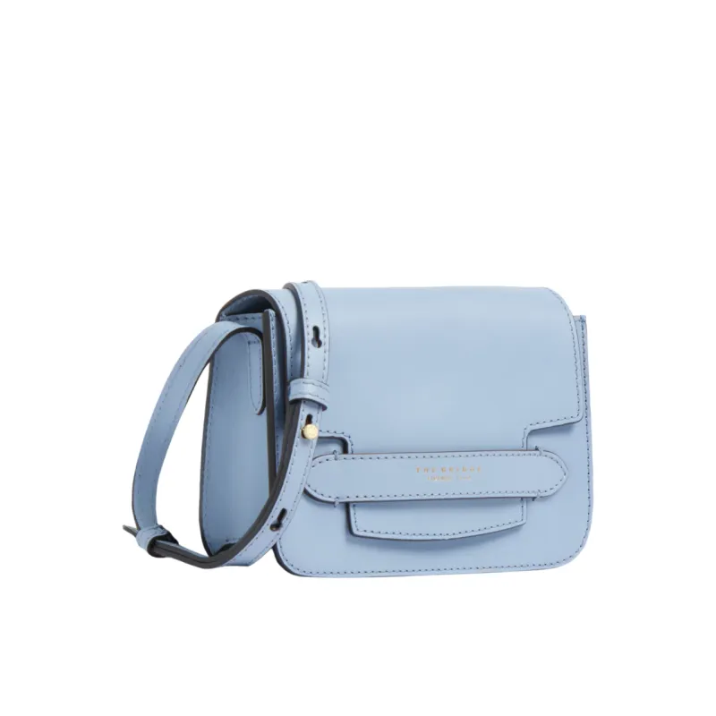 Tracolla in pelle con pattina, acqua 2