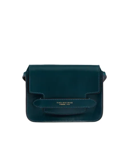 The Bridge Lucrezia Cross-body bag, peacock