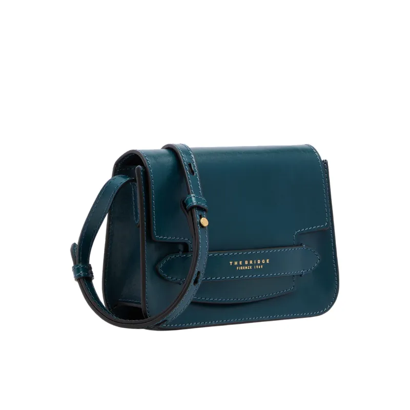 The Bridge Lucrezia Umhängetasche, Pfau 2