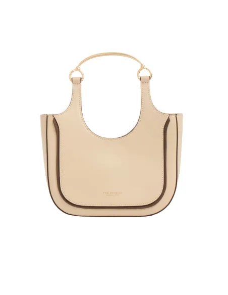 The Bridge Luce kleine Damen Leder Tasche, butter