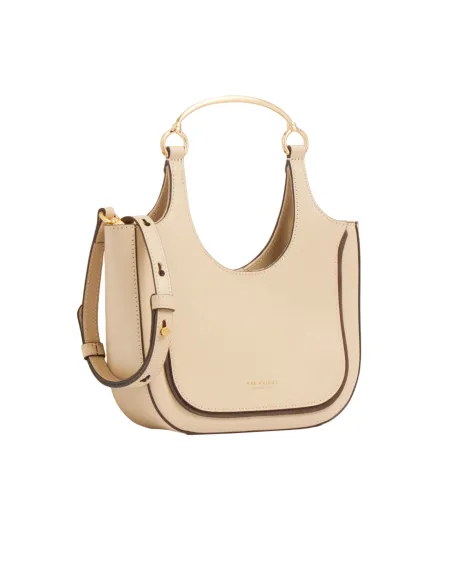 The Bridge Luce small leather bag, butter