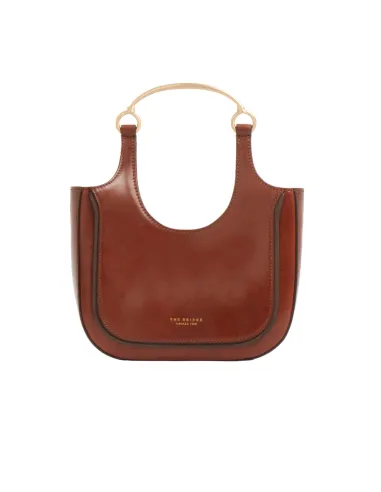 The Bridge Luce small leather bag, brown