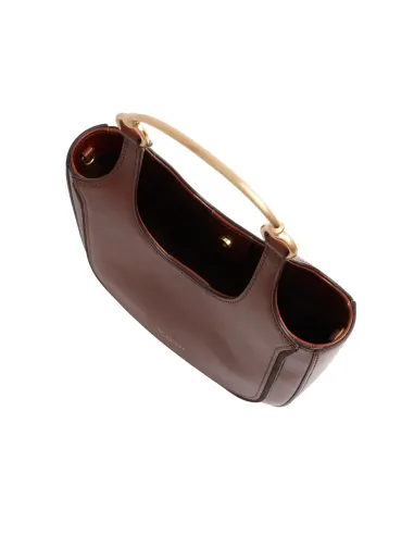 The Bridge Luce small leather bag, brown