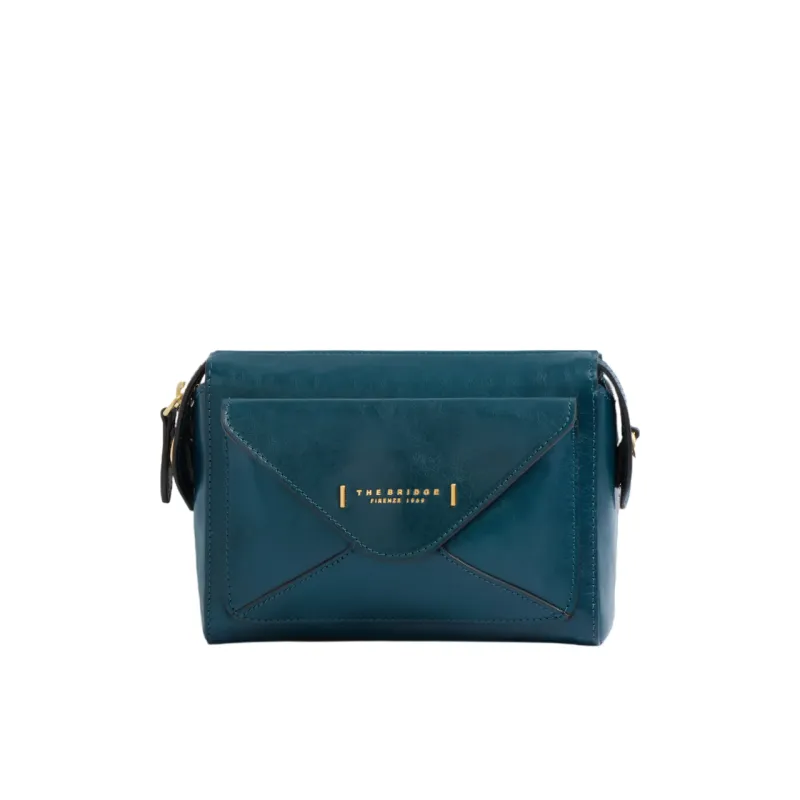 The Bridge Frida women's cross-body bag, peacock