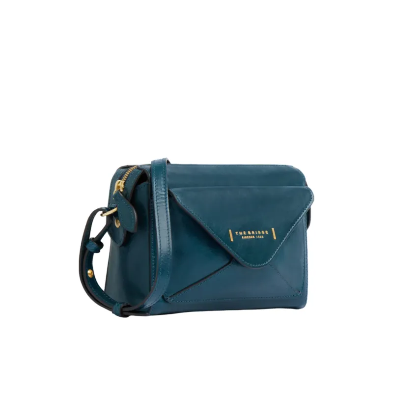 The Bridge Frida women's cross-body bag, peacock 2