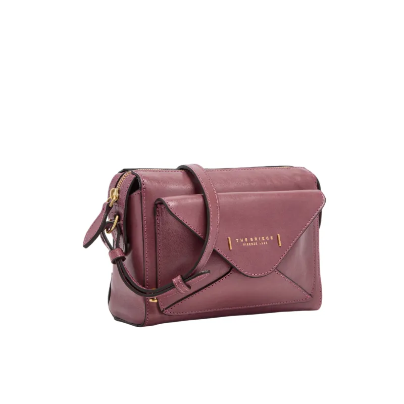 Borsa a tracolla The Bridge Frida, orchidea 2