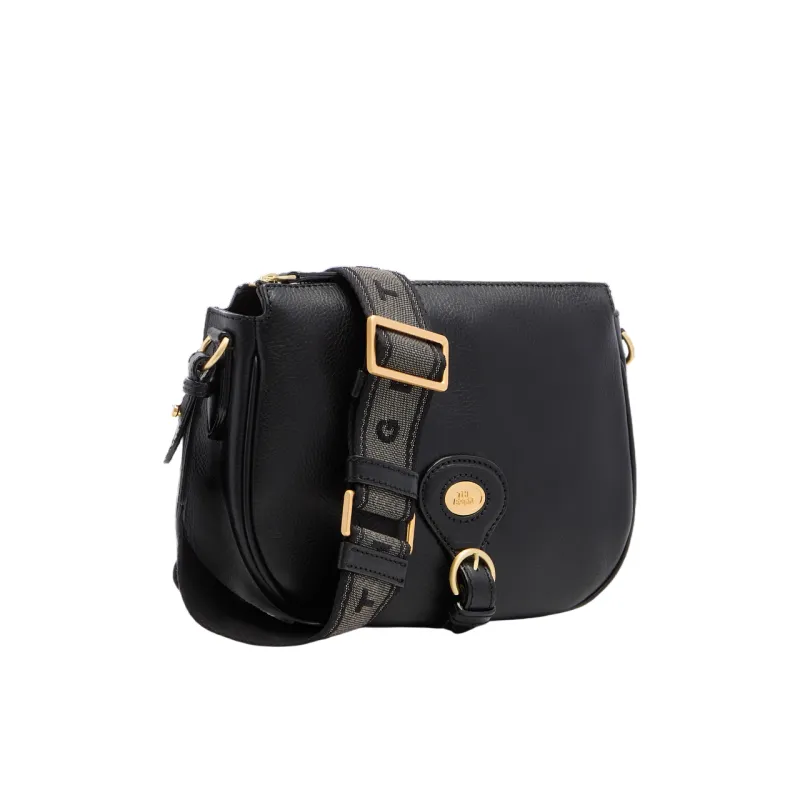 The Bridge Isadora leather crossbody bag, black 2