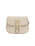 The Bridge Isadora leather flap crossbody bag, butter