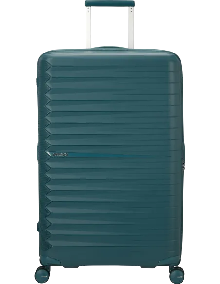 American Tourister Fastforward large expandable trolley, Totally Teal
