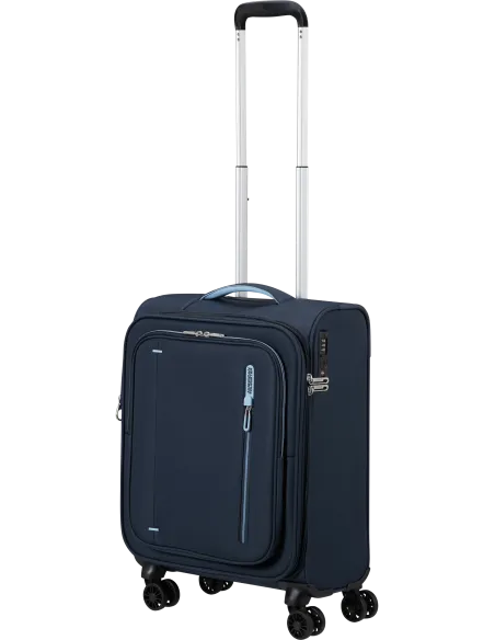 Trolley cabina espandibile American Tourister Cloudrider, blu
