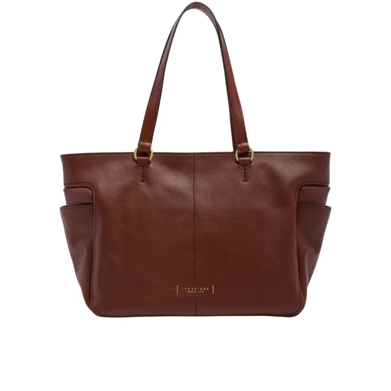 The Bridge Letizia Damen Leder Shopper, braun