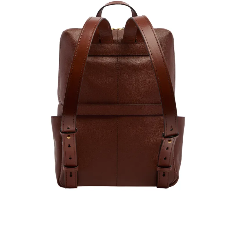 The Bridge Letizia großer Damen Leder Rucksack, braun 2