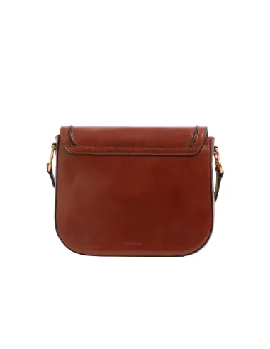 The Bridge Luce leather flap...