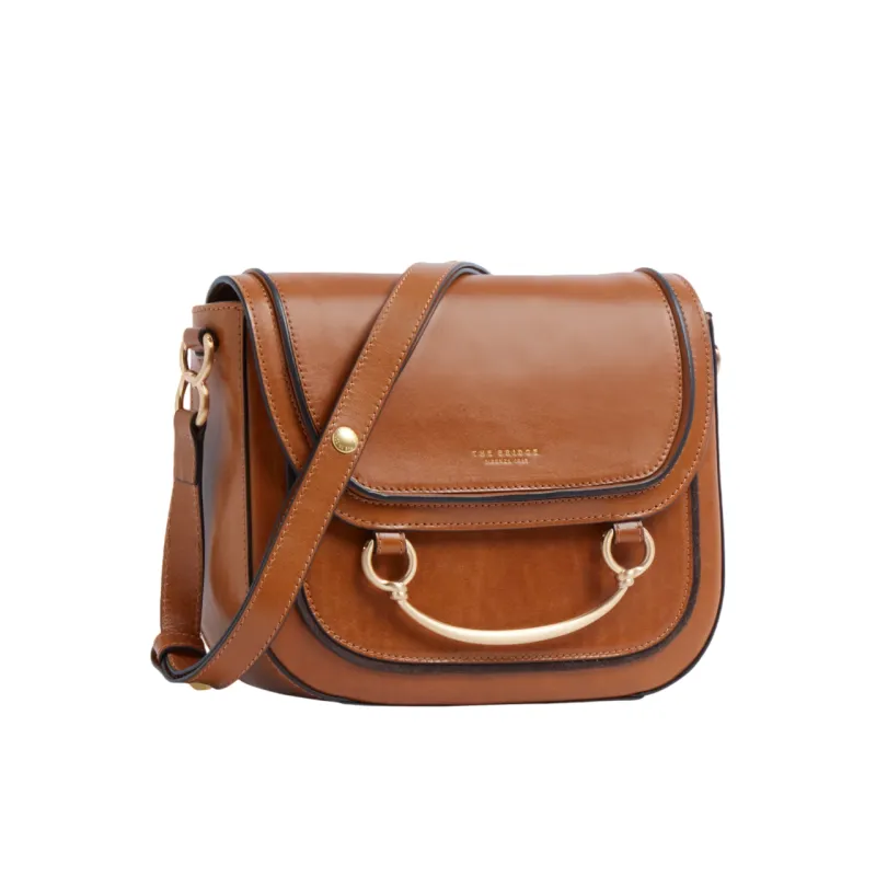 Borsa donna The Bridge Luce, cognac 2